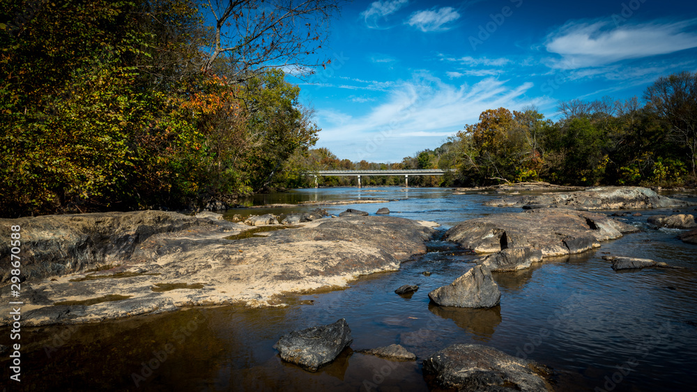 Early Foliage at Haw River at Swepsonvile River Park Early Foliage at Haw River at Swepsonvile River Park