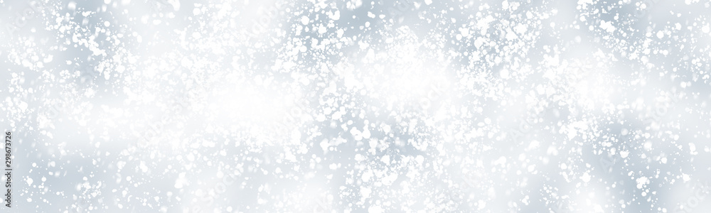 white and gray Christmas light with snowflake bokeh background, Winter backdrop wallpaper. white and gray Christmas light with snowflake bokeh background, Winter backdrop wallpaper.