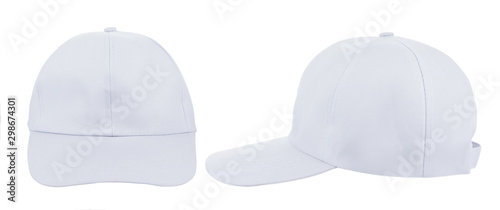 White hat isolated on white background
