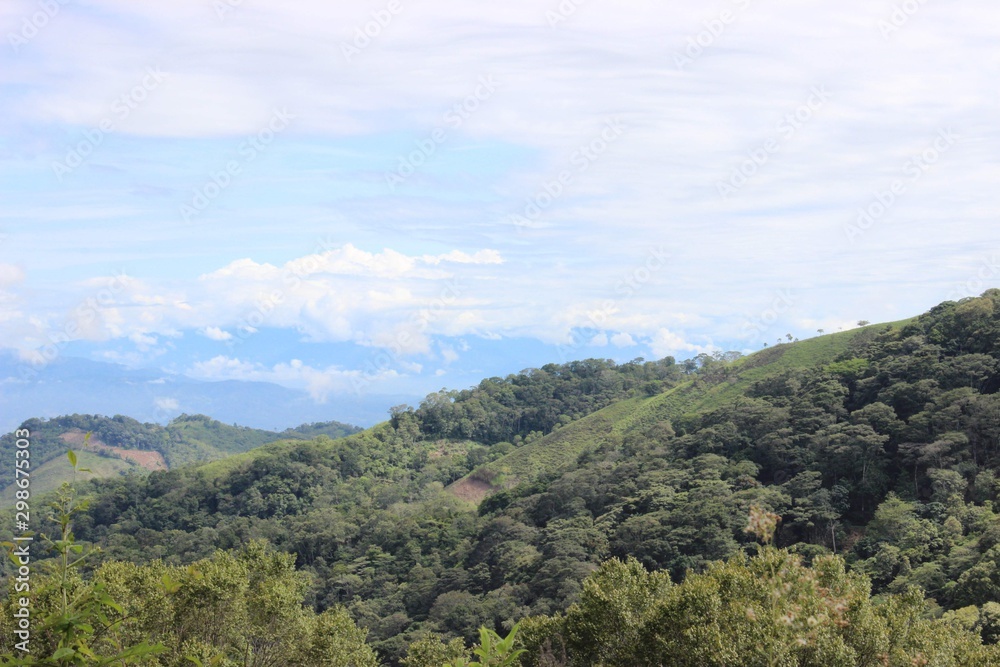 Montaña en Santa Barbara Honduras C.A