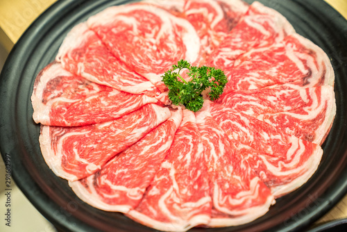 Raw Beef meat