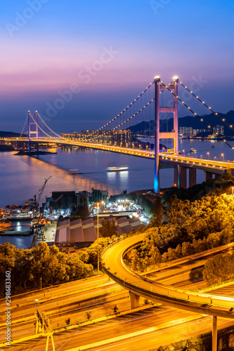 Hong Kong Tsing ma Bridge