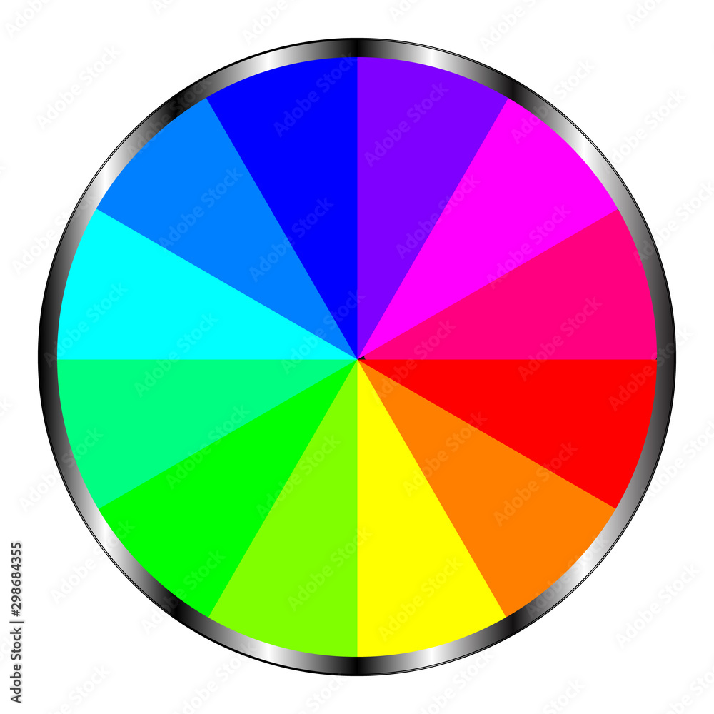 Obraz premium Rainbow circle