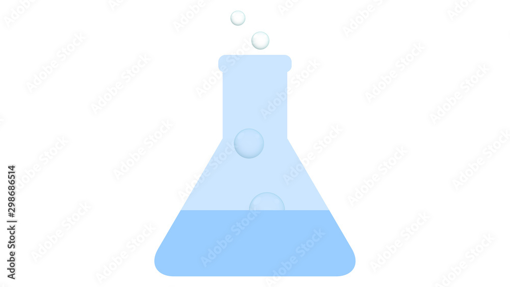 Flask icon vector design. Science icons Flask icon vector design. Science icons