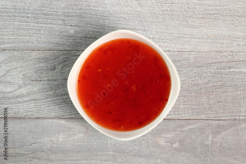 Chili Sauce in Bowl