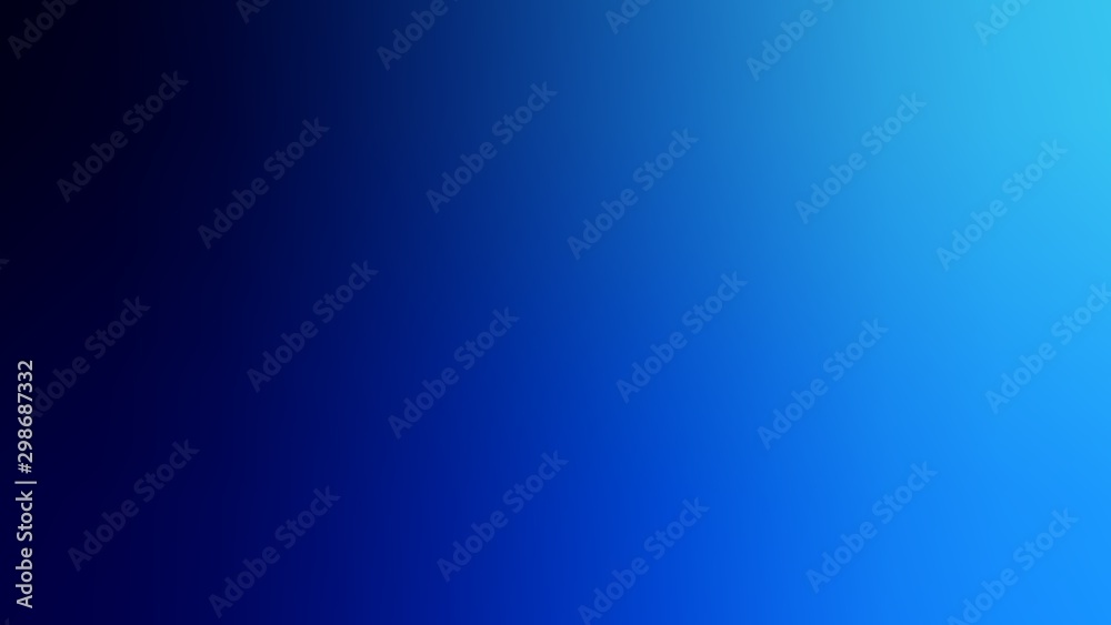 Blurred background. Abstract blue gradient design. Minimal creative background. Landing page blurred cover. Colorful graphic. Vector