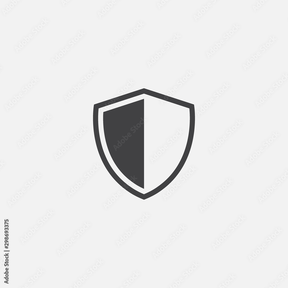 Shield, guard icon vector, shield linear logo illustration, Shield Line Icon in trendy style, Shield icon vector, Safe and protect logo design icon Shield, guard icon vector, shield linear logo illustration, Shield Line Icon in trendy style, Shield icon vector, Safe and protect logo design icon