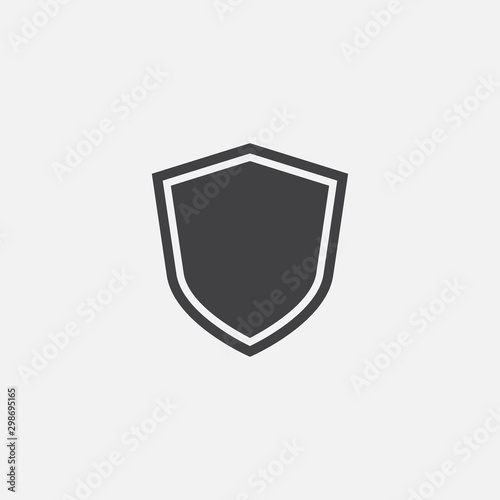 Free Download Shield, guard icon vector, shield linear logo illustration, Shield Line Icon in trendy style, Shield icon vector, Safe and protect logo design icon - GFXLoad