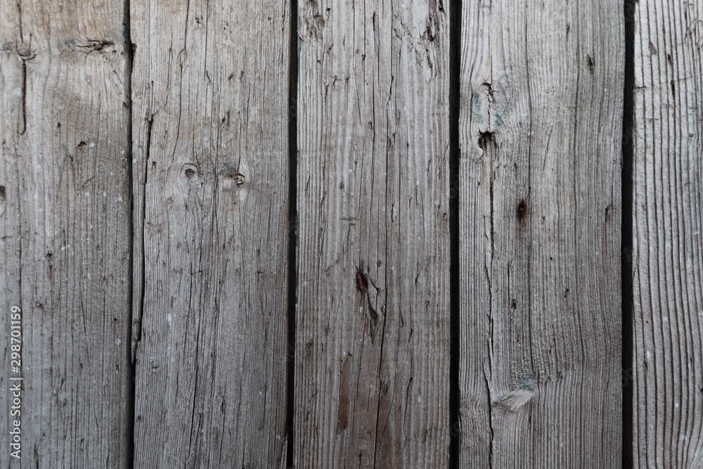 Fototapeta premium old wooden background with cuts