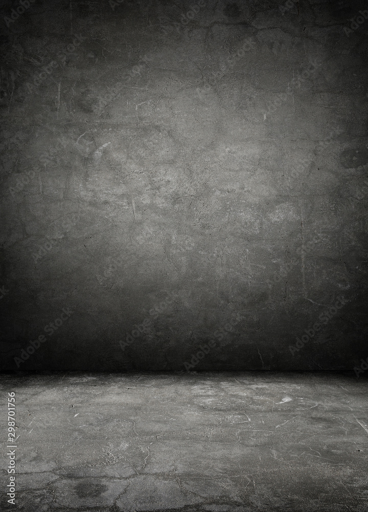 grunge interior room with concrete wall. grunge interior room with concrete wall.