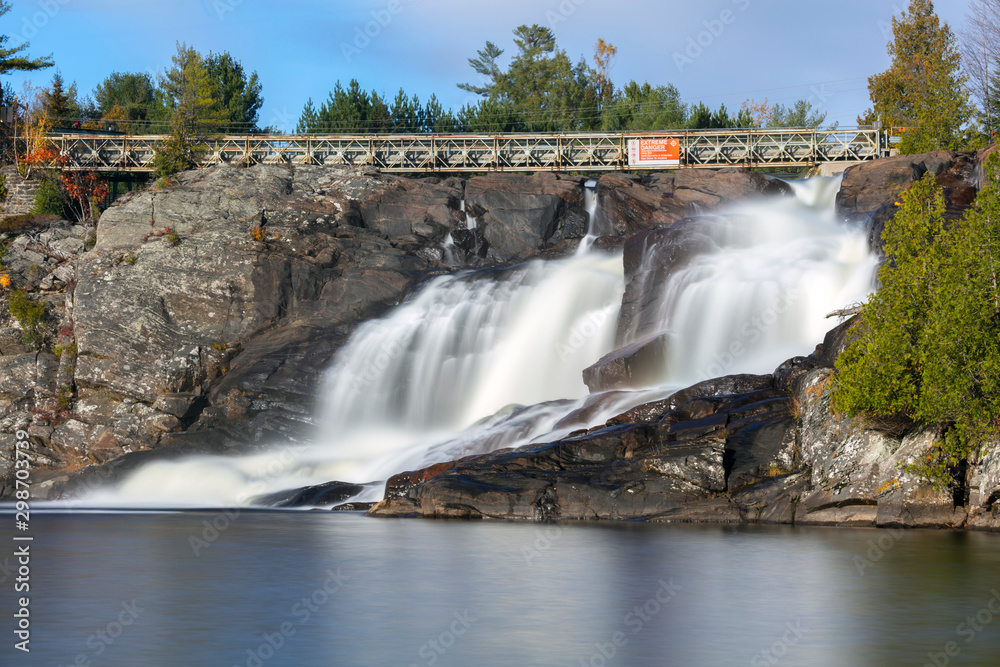 High Falls of Bracebridge, in Autumn High Falls of Bracebridge, in Autumn