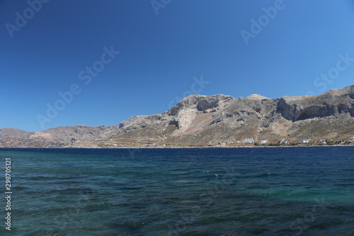 Kalymnos island  famous climbing paradise  in the Aegean sea  Mediterranean