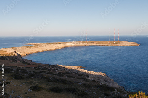 British radar station at Cape Greco on Cyprus