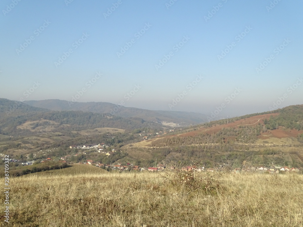 landscape in the mountains