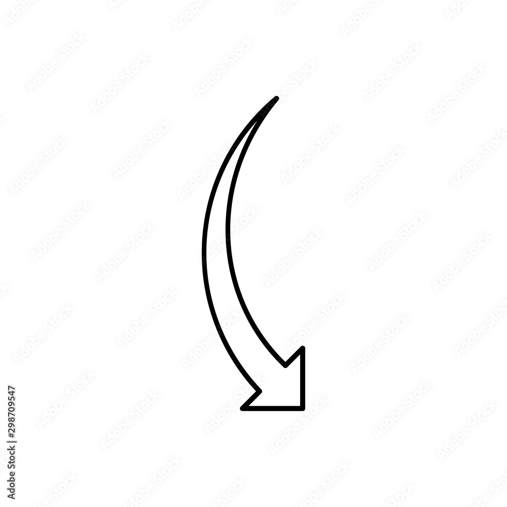 Arrow pointer icon Arrow pointer icon