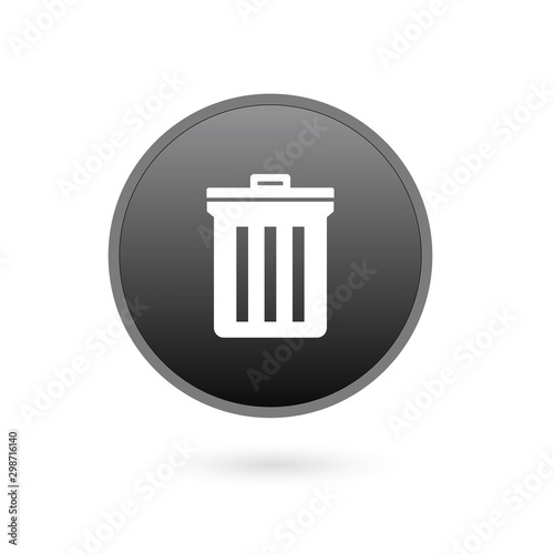 Recycle icon vector. Flat icon isolated on the white background. Vector illustration.