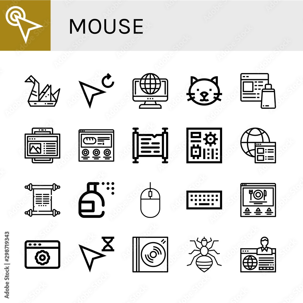 cat mouse cursor