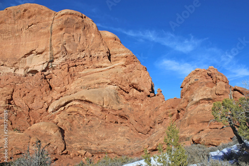 Wallpaper Mural Rock formations in the Arches national Park, Utah Torontodigital.ca