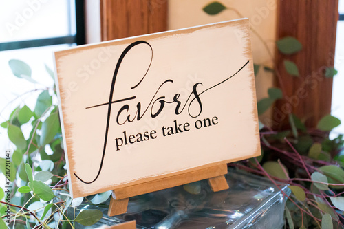 Fotografía wedding favors