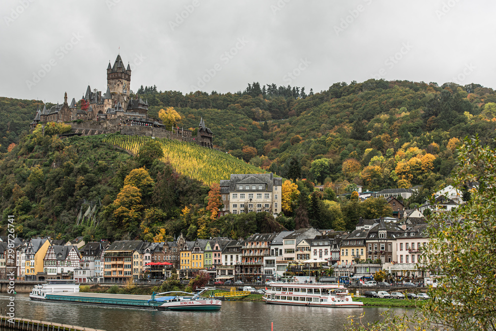 Fototapeta premium Cochem an der Mosel