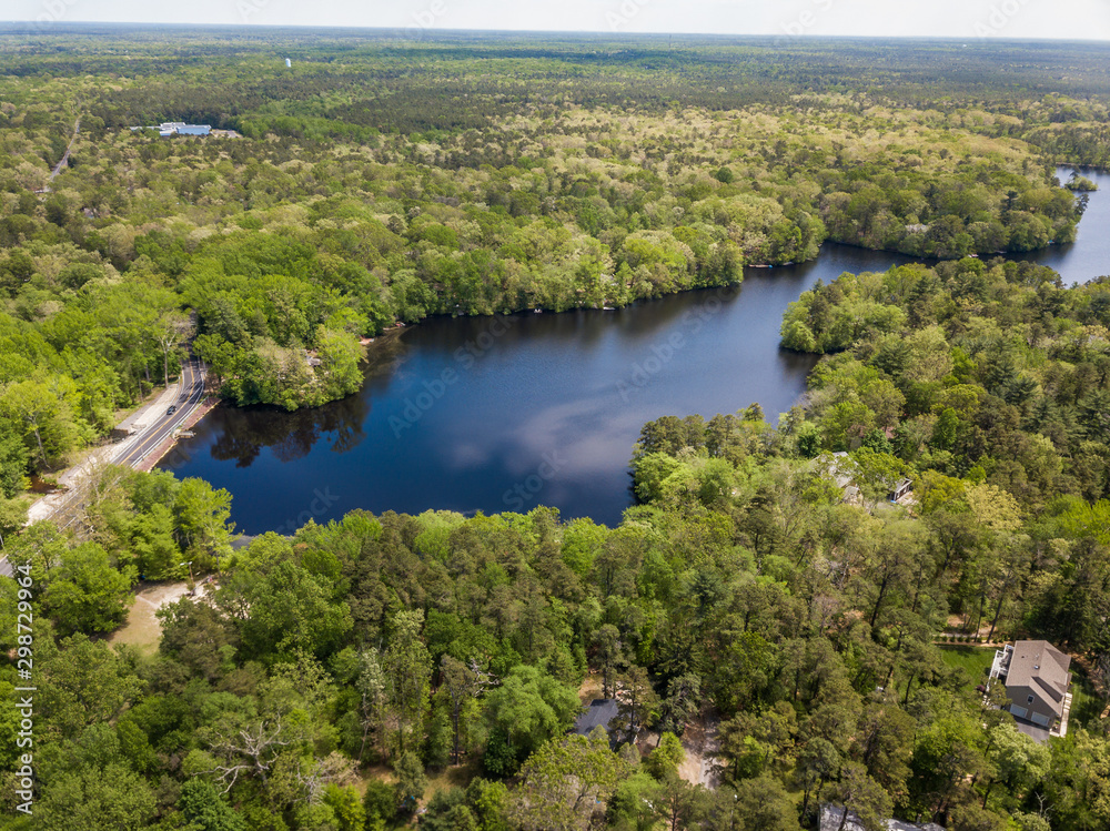Aeral view of South Jersey landscape