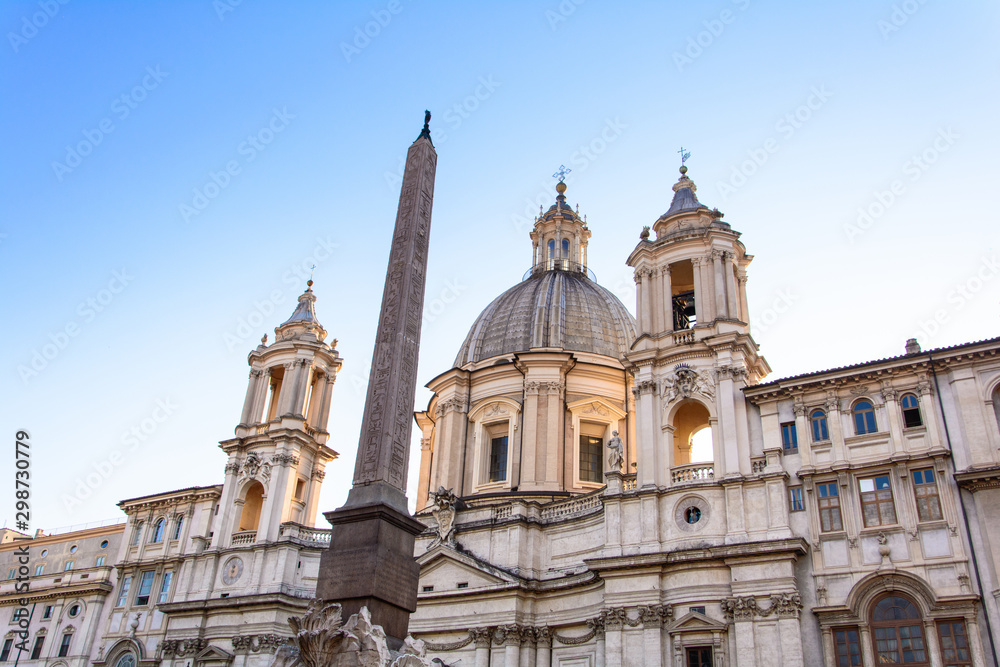 church of Sant'Agnese in Agone in Rome Italy