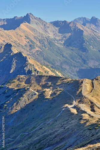 Fototapeta Naklejka Na Ścianę i Meble -  Tatra Mountains - the most beautiful mountains in Poland.