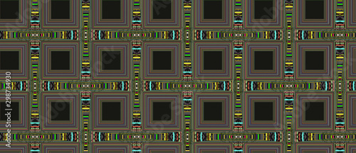 abstract seamless background with squares