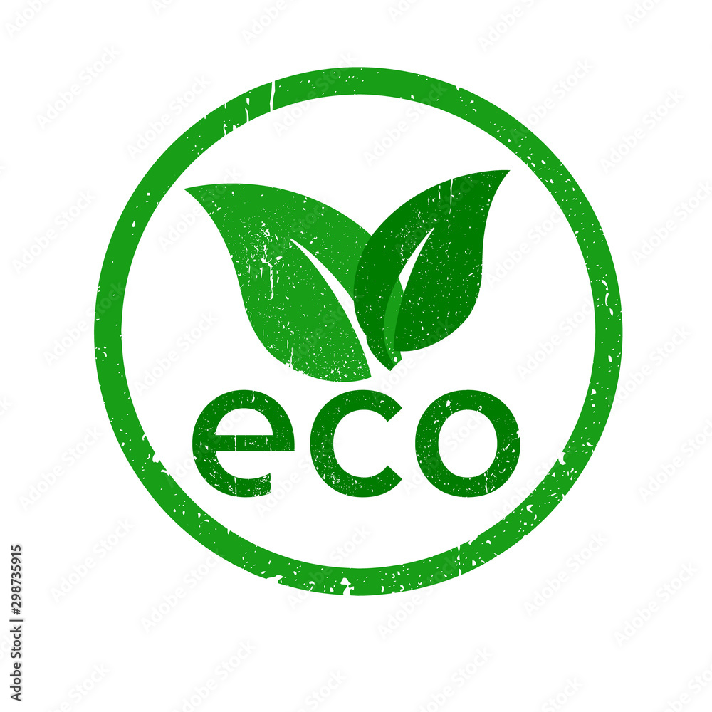 Green leaf vector icon. Eco symbol. Natural product sign Green leaf vector icon. Eco symbol. Natural product sign