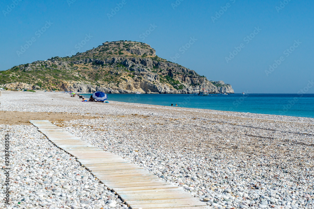 Fototapeta premium Afandou Beach Rhodes Greece