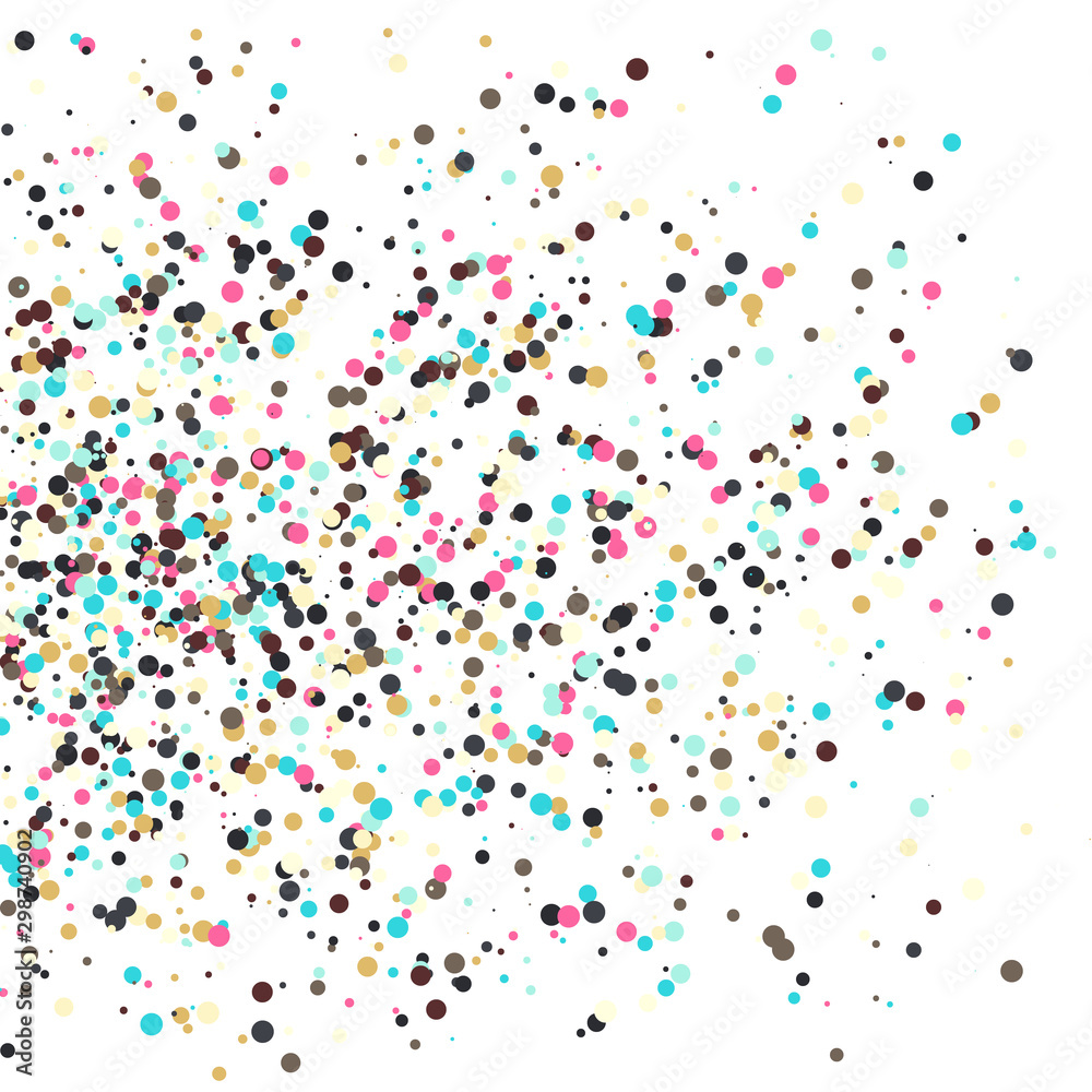 Colorful Universe Distribution Computational Generative Art background illustration