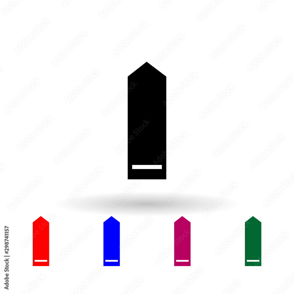 Japan warrant officer military ranks and insignia multi color icon. Simple glyph, flat vector of military ranks and insignia of japan icons for ui and ux, website or mobile Japan warrant officer military ranks and insignia multi color icon. Simple glyph, flat vector of military ranks and insignia of japan icons for ui and ux, website or mobile
