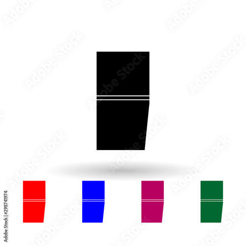 French warrant officer 2nd military ranks and insignia multi color icon. Simple glyph, flat vector of Ranks in the French icons for ui and ux, website or mobile application