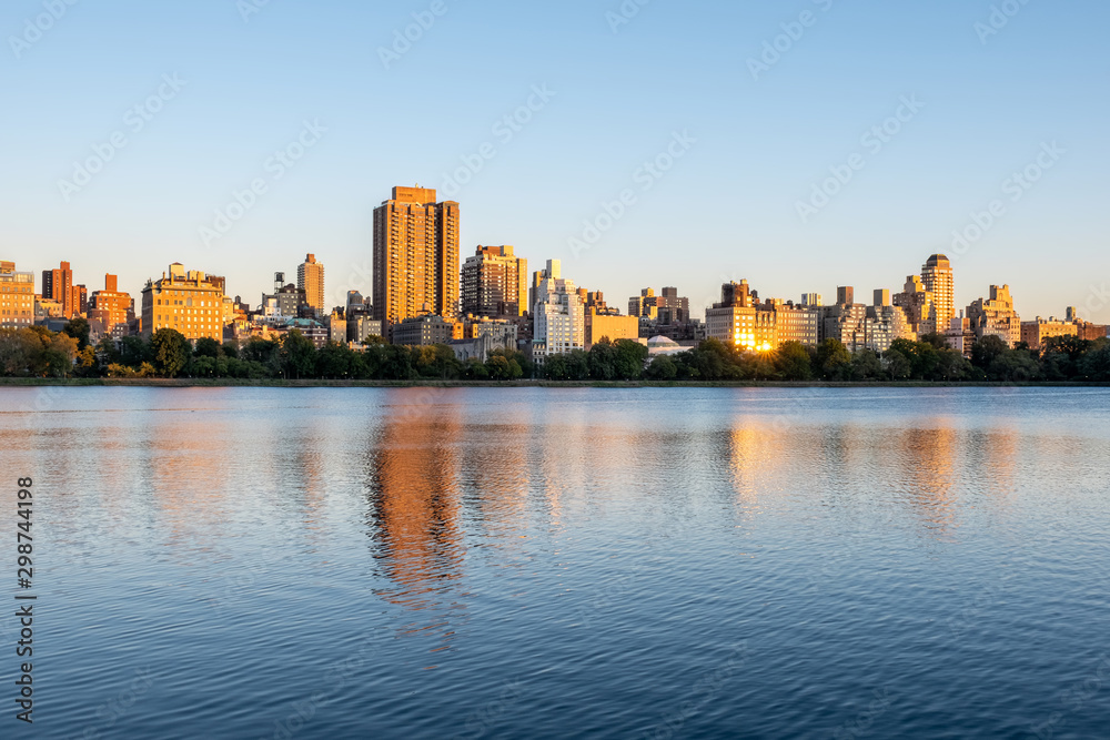 Early autumn color in Central Park North