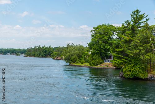 Tableau sur toile Thousand Islands or Thousand Islands Archipelago is an archipelago on the upper reaches of the St