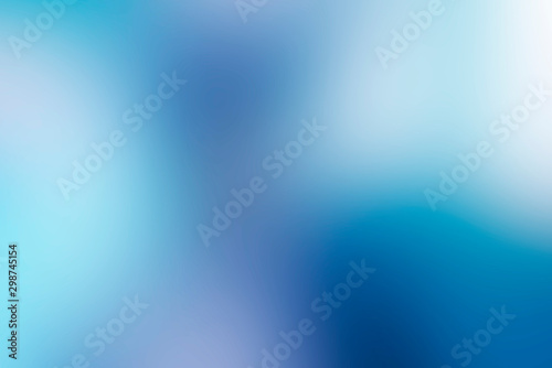 abstract blue gradient smooth background photo