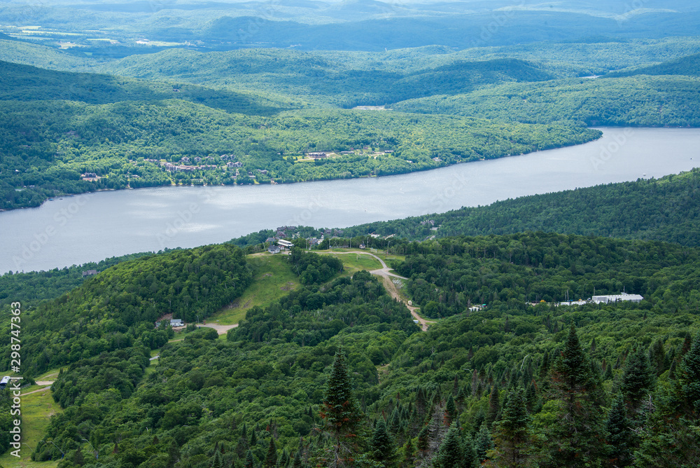 Landscape in Mont-Tremblant, Canada
