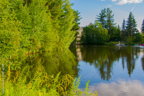 Landscape in Mont-Tremblant  Canada