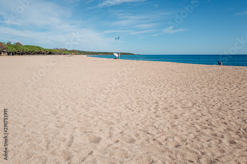 Fototapeta Naklejka Na Ścianę i Meble -  The wonderful beach of Torre di Bari in Ogliastra, Sardinia