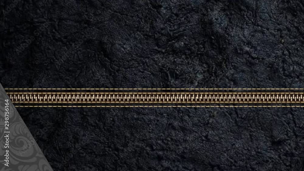 Black Friday Golden Metallic Unzipped 4K features several layers of black cloth unzipping to finally reveal an elegant gold text of Black Friday with confetti swirling around.