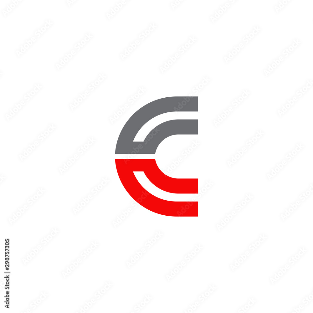 C letter initial icon logo design vector template C letter initial icon logo design vector template