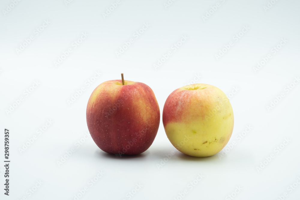 Small Jazz Apple Isolated on White Background Small Jazz Apple Isolated on White Background