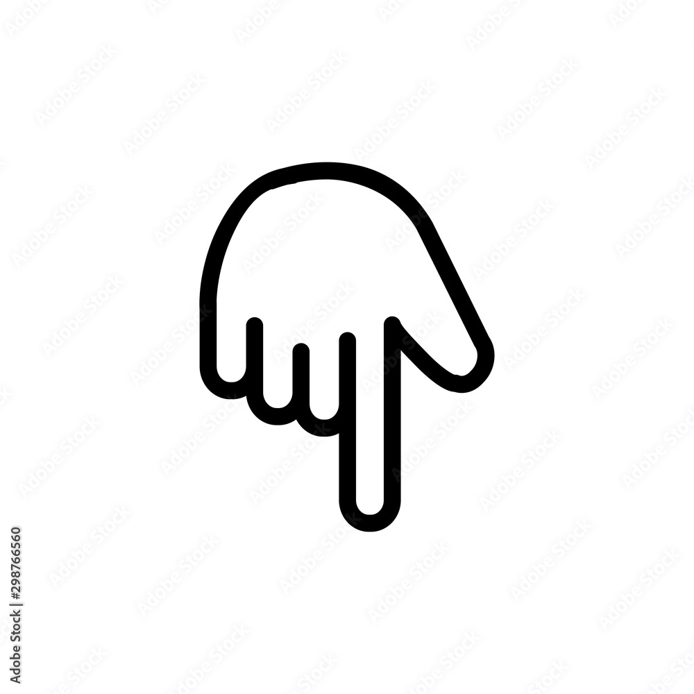 Hand gesture icon Hand gesture icon