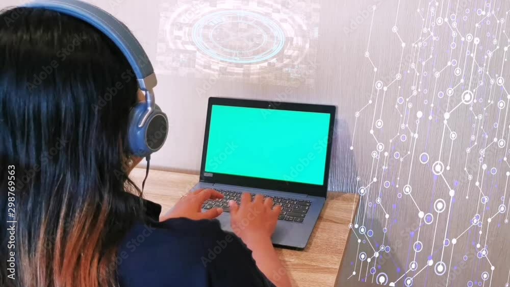 green screen asia young woman with tablet computer green screen asia young woman with tablet computer