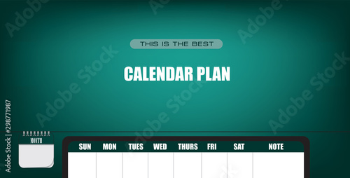 This is the best calendar plan