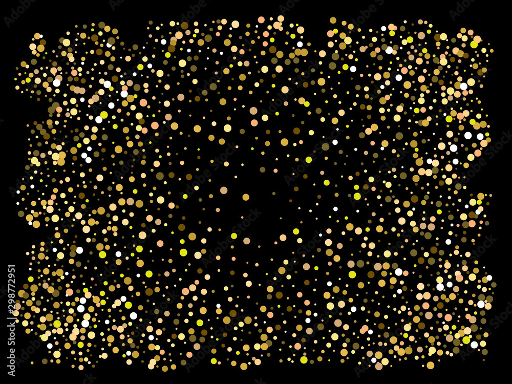 Colorful confetti circles falling. Colorful confetti circles falling.