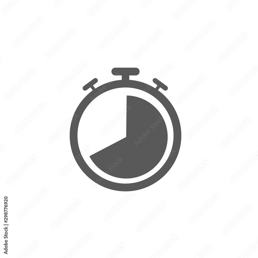 Stopwatch icon vector isolated on white background. time symbol for your design, logo, application, UI. Stopwatch icon vector isolated on white background. time symbol for your design, logo, application, UI.