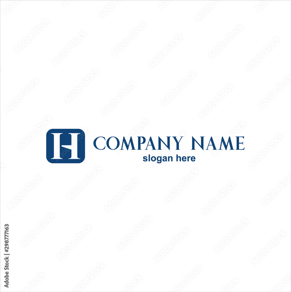 LOGO H  concept Company name