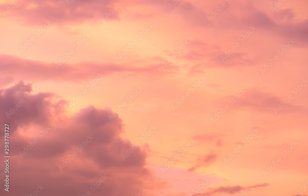 sunset sky background,clouds with background.