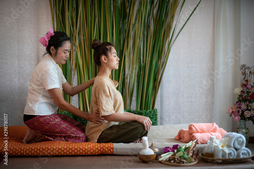 Photography Thai massage and spa for healing and relaxation